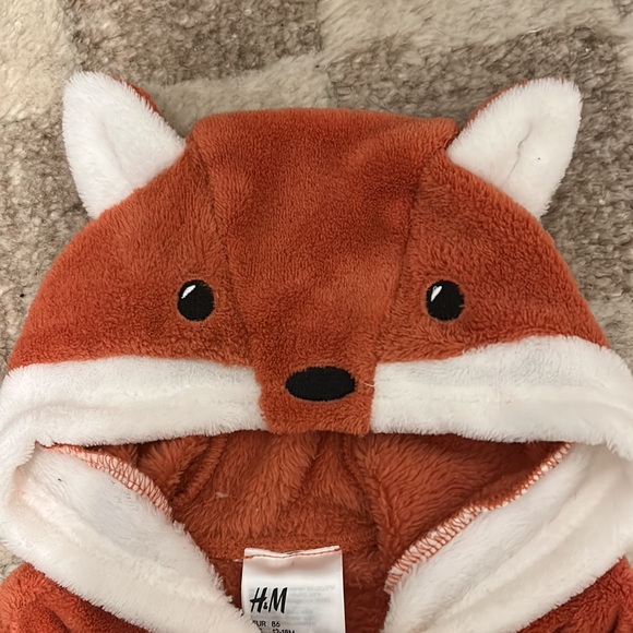 Baby fox plush costume - Picture 3 of 4